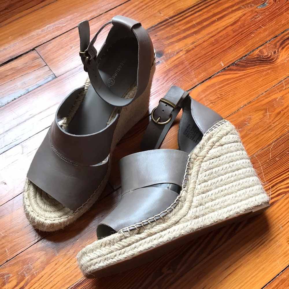 Treasure & Bond leather espadrilles